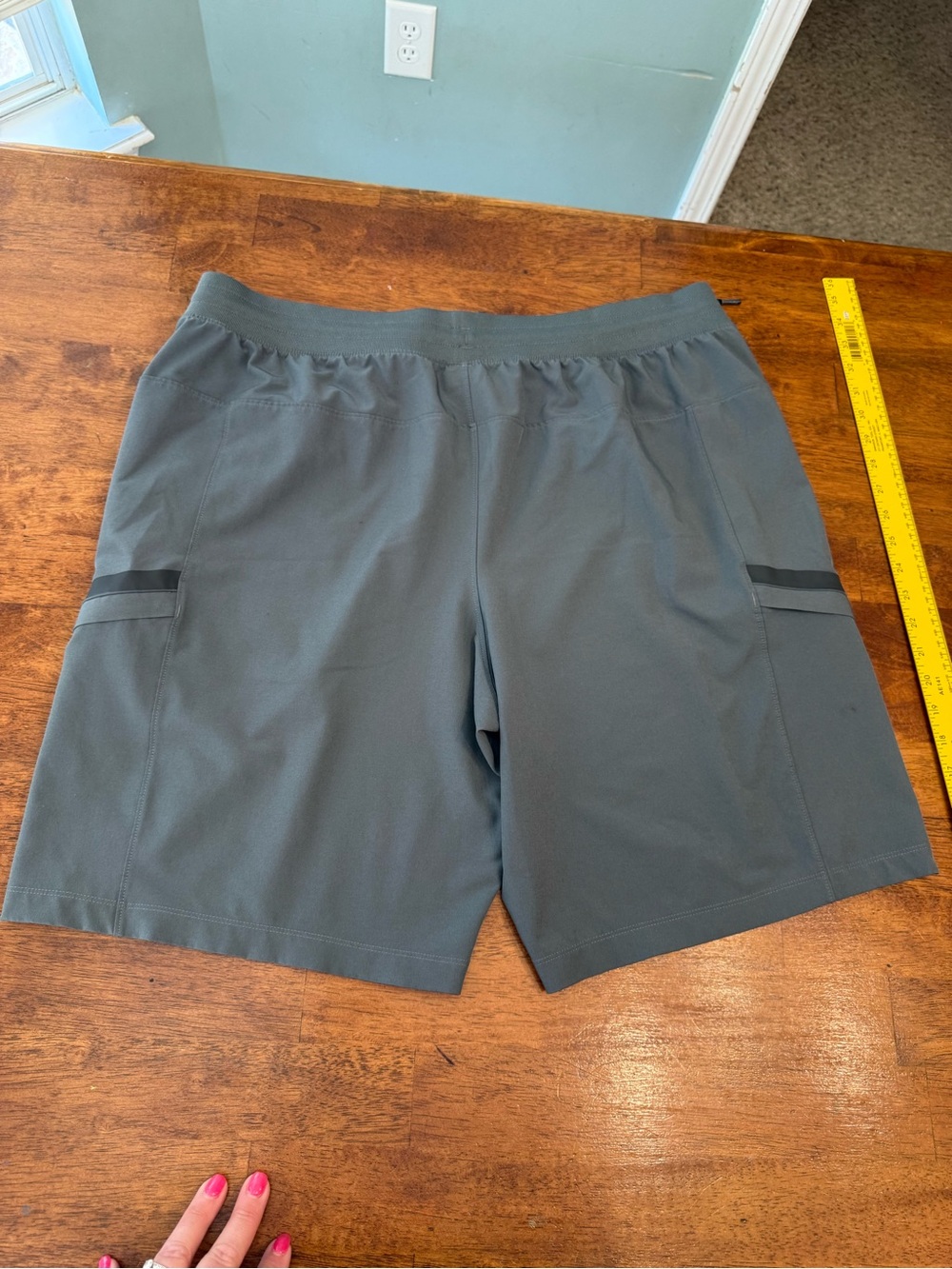 Under Armour Men's Sportstyle Elite Cargo Shorts Gray UA Storm Size XXL - Picture 8 of 11